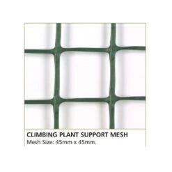 Climbing Plant Support Mesh Green 1m X 30m