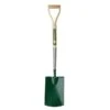 Bulldog Flat Treaded Digging Spade 28" - Wooden YD Shaped Handle - 5610012820